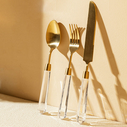 Lighteme Kristallbesteck 3-teiliges Set