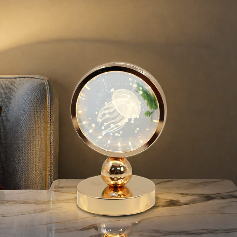 Lighteme Crystal Jellyfish Tischlampe