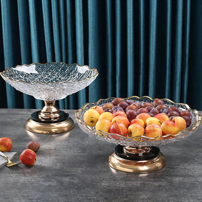 Assiette à fruits en cristal Lighteme