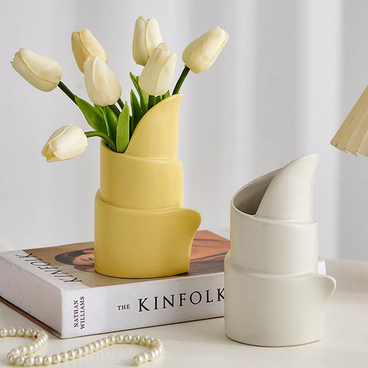 Vase en céramique bouclé Lighteme