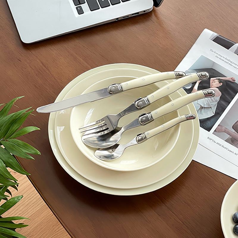 Lighteme Besteckset mit gebogenem Griff, 4-teilig