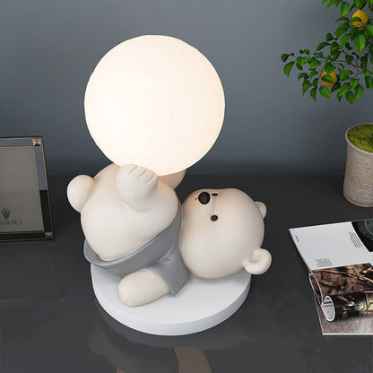 Lighteme Cute Bear Resin Night Lamp
