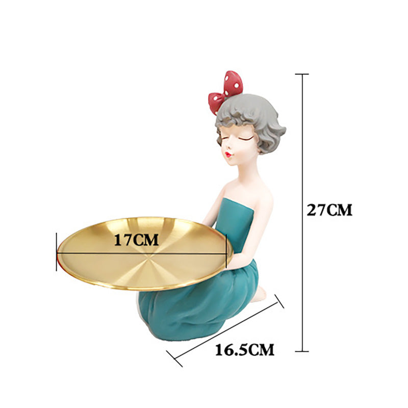 Lighteme Cute Butterfly Girl Resin Storage Decoration