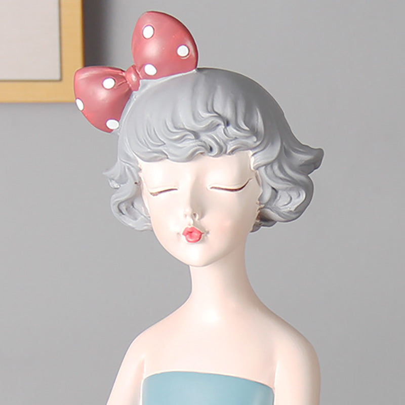 Lighteme Cute Butterfly Girl Resin Storage Decoration