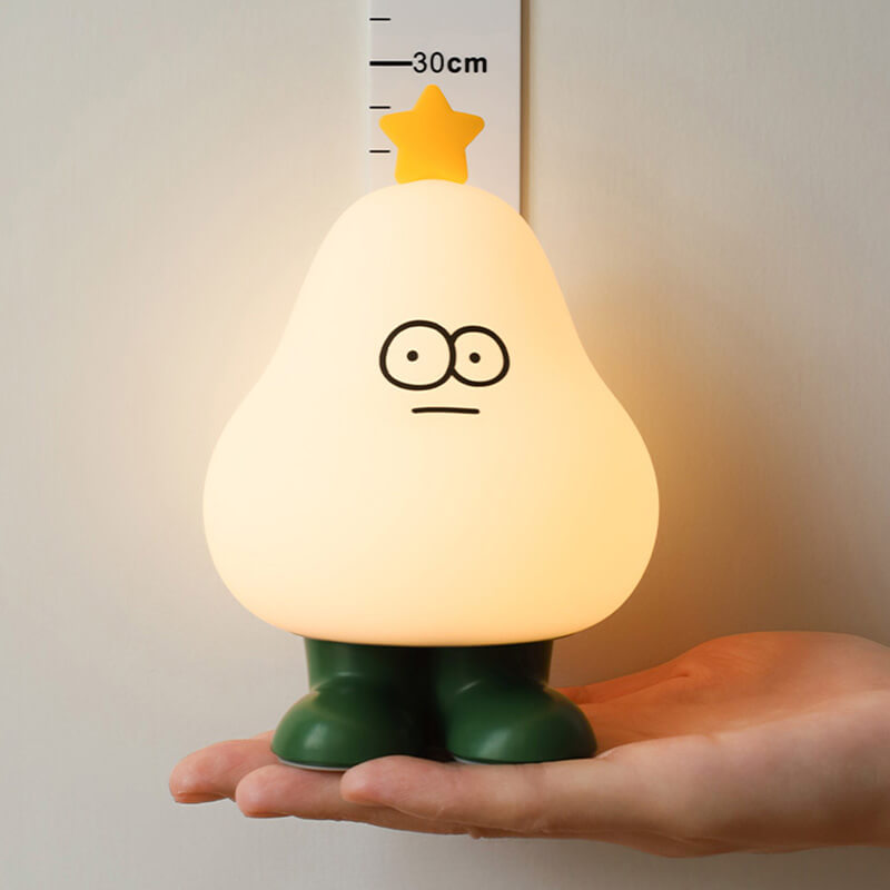 Lampe de nuit en silicone en forme de sapin de Noël mignon Lighteme
