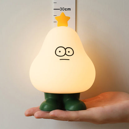 Lampe de nuit en silicone en forme de sapin de Noël mignon Lighteme