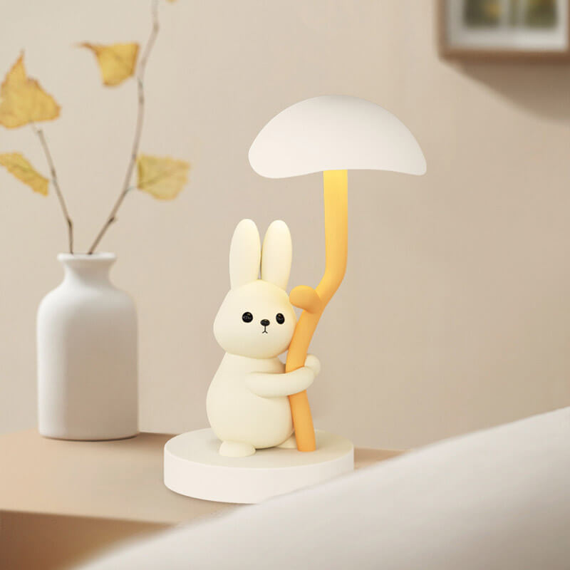 Lighteme Süße Kaninchen Kleine Schreibtischlampe