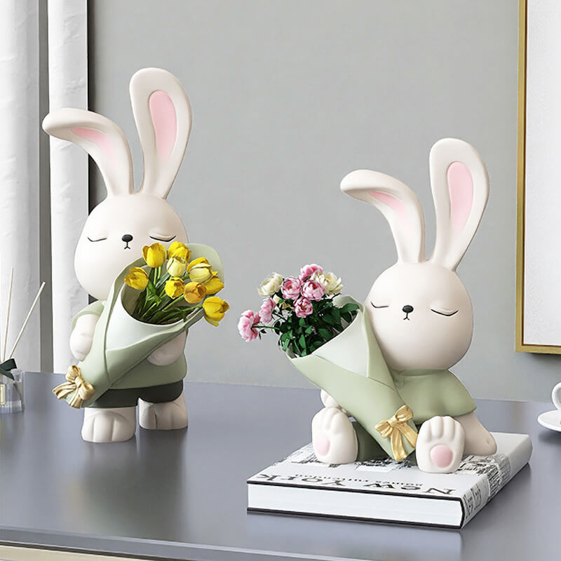 Décorations de vase en forme de lapin mignon Lighteme