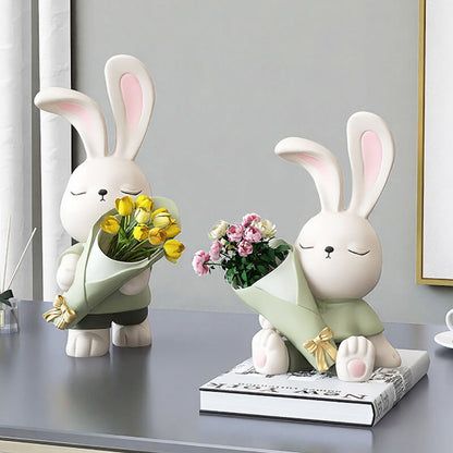 Décorations de vase en forme de lapin mignon Lighteme