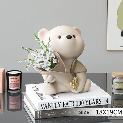 Décorations de vase en forme de lapin mignon Lighteme