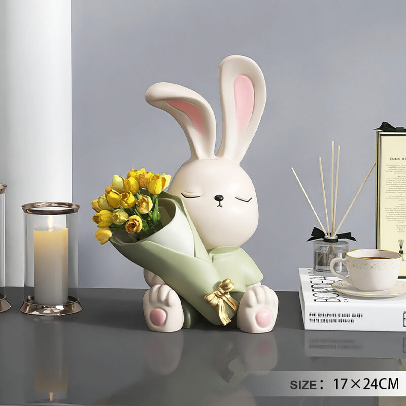 Décorations de vase en forme de lapin mignon Lighteme