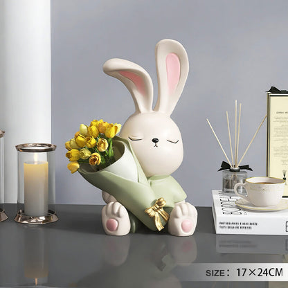 Décorations de vase en forme de lapin mignon Lighteme