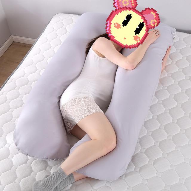 Coussin de grossesse Lighteme, coussin de maternité, coussin de corps en forme de U pour la grossesse