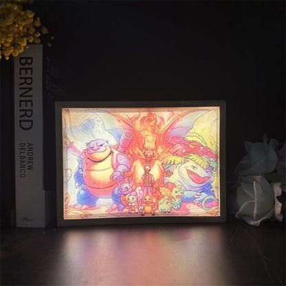 Peinture lumineuse animée DIY
