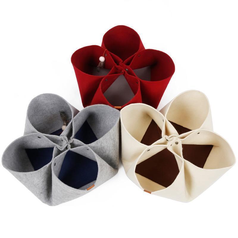 Lighteme DIY Diverse Petaloid Felt Cat Tunnel