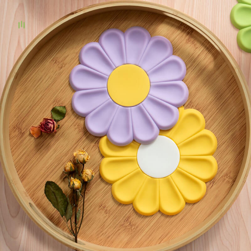 Lighteme Daisy Silicone Coaster