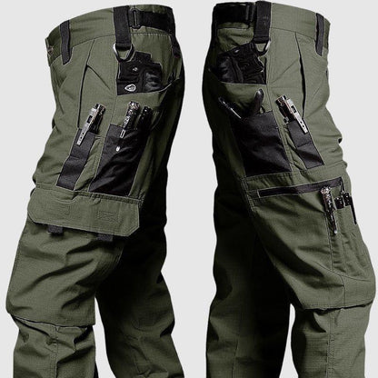 Lighteme Taktische Cargohose mit mehreren Taschen für Herren