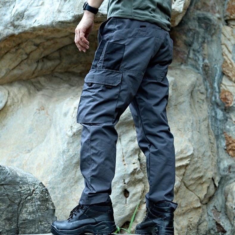 Lighteme Taktische Cargohose mit mehreren Taschen für Herren