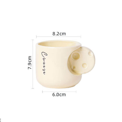 Lighteme Dessert Handle Ceramic Mug