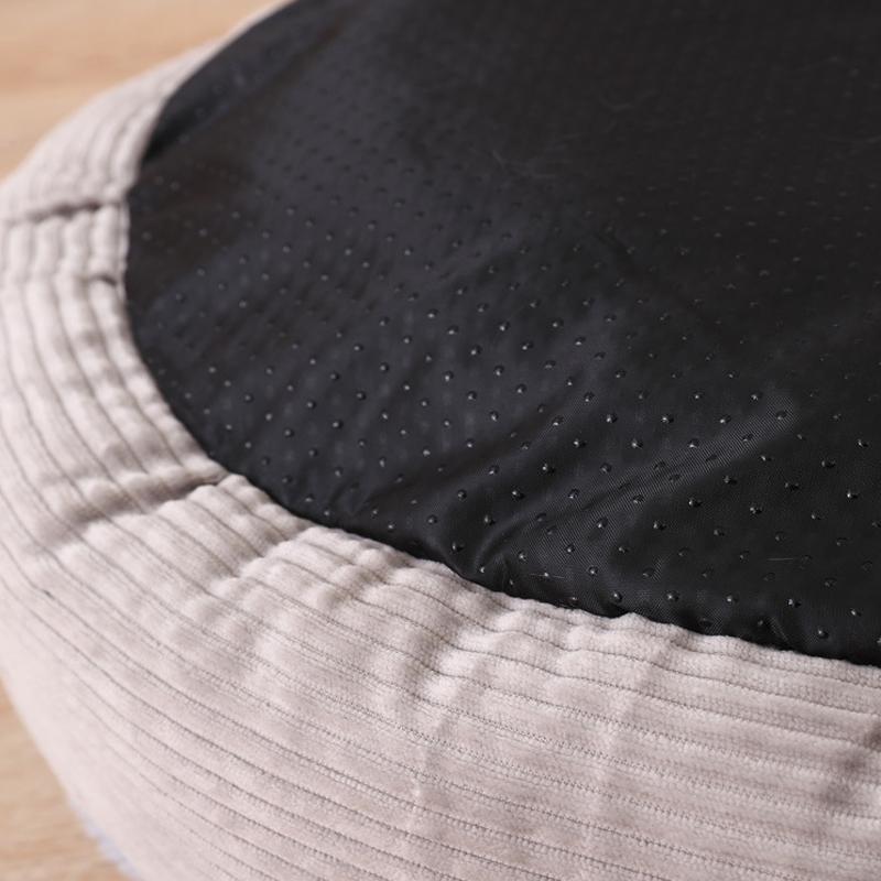 Lit rond pour chien Lighteme avec coussin amovible