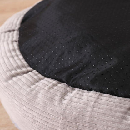Lit rond pour chien Lighteme avec coussin amovible