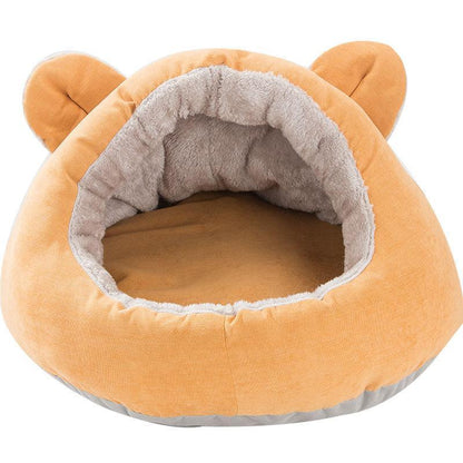 Maison pour chat semi-fermée détachable Lighteme