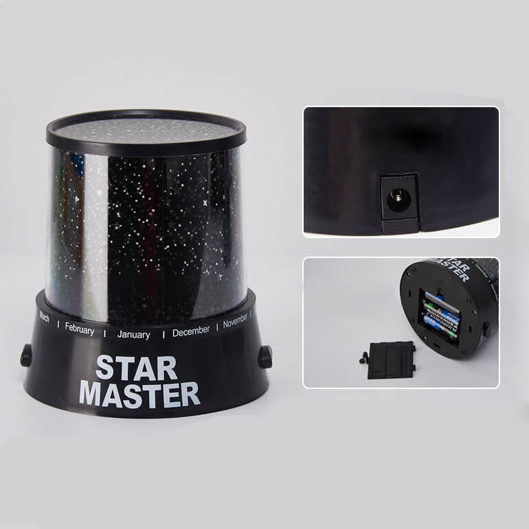 Lighteme Creative Rotating Starry Sky Projection Lamp
