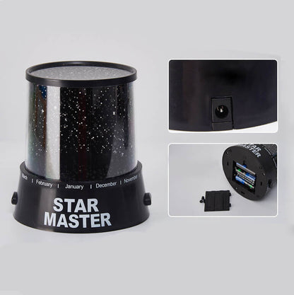 Lighteme Creative Rotating Starry Sky Projection Lamp