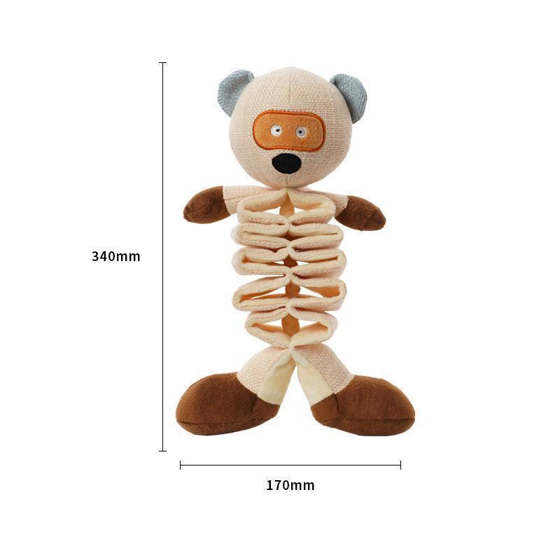 Lighteme Hunde-Bissfestes Stofftier, wasserdicht (5 Varianten)