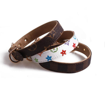 Lighteme Hundehalsband, modisch, verstellbarer Halsriemen (3 Farben &amp; 5 Größen)