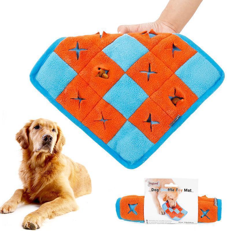 Tapis d'alimentation Lighteme pour l'entraînement olfactif des chiens