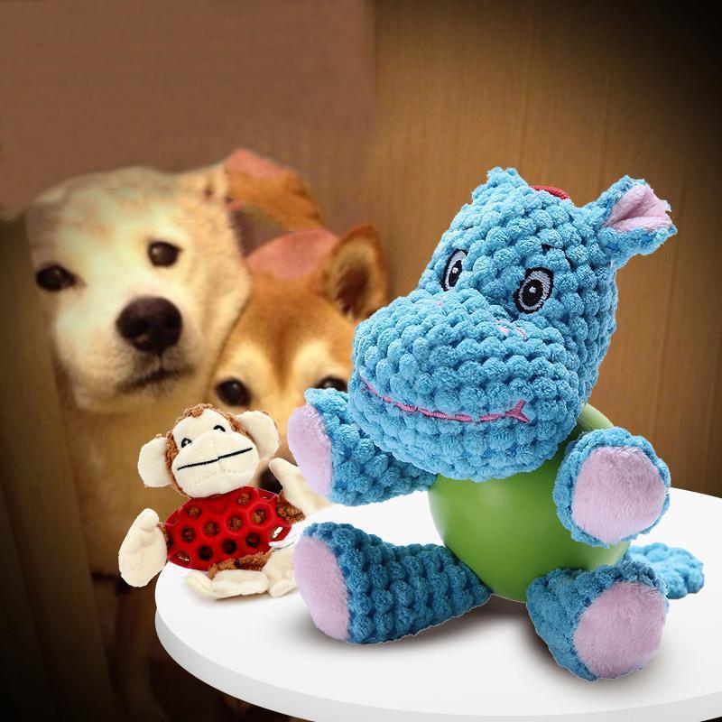 Lighteme Dog Grind Teeth Rubber Corduroy Toy (4 Types)