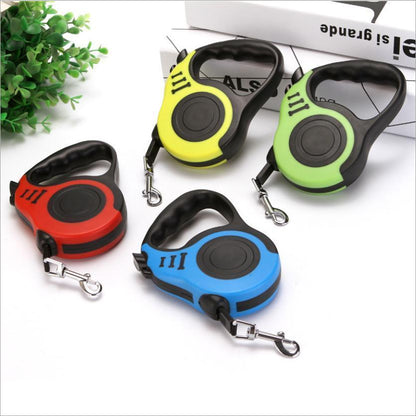 Laisse pour chien Lighteme 3M/5M rétractable automatique (4 couleurs et 3 tailles)