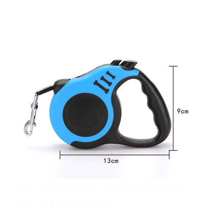 Laisse pour chien Lighteme 3M/5M rétractable automatique (4 couleurs et 3 tailles)