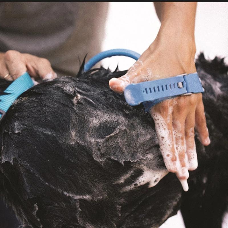 Lighteme Dog Shower Sprayer Bath Massage Glove