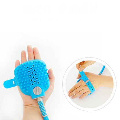 Lighteme Dog Shower Sprayer Bath Massage Glove