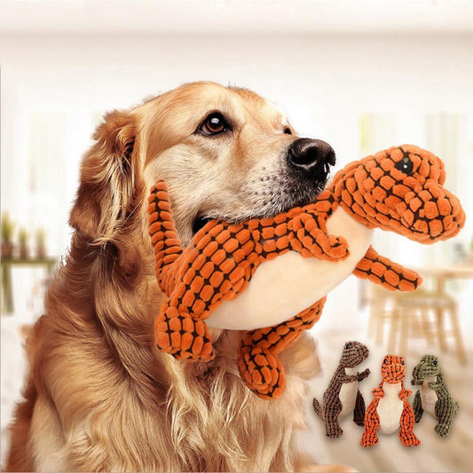 Lighteme Hunde-Dinosaurier-Spielzeug mit Geräuschen und Kaufunktion (3 Farben &amp; 2 Größen)