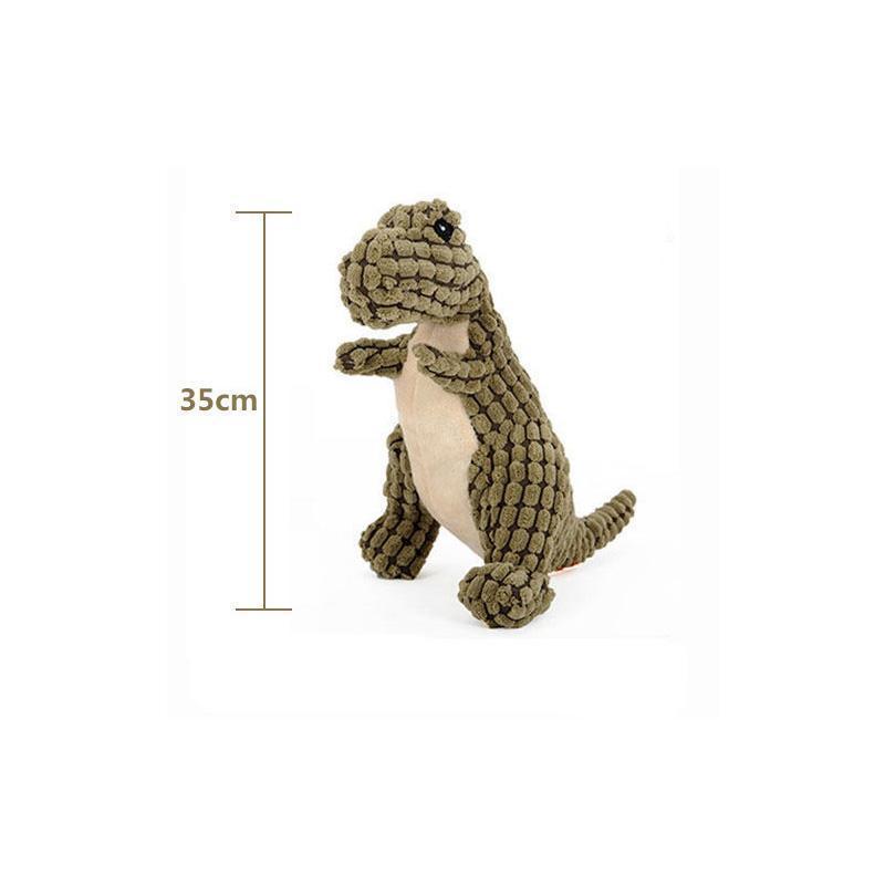 Lighteme Dog's Dinosaur Sound And Chew Toy (3 colors & 2 sizes)