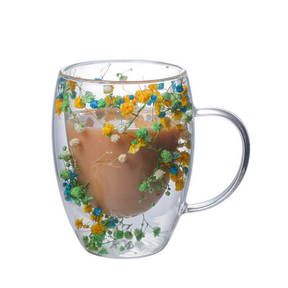 Tasse à sable en verre double flux Lighteme