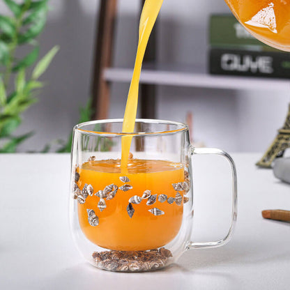 Tasse à sable en verre double flux Lighteme