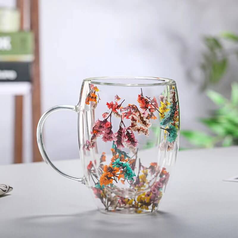 Tasse à sable en verre double flux Lighteme