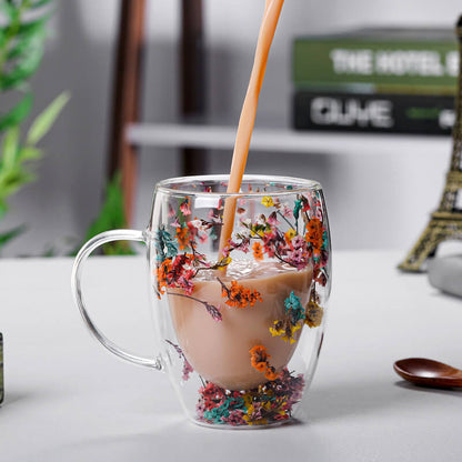 Tasse à sable en verre double flux Lighteme
