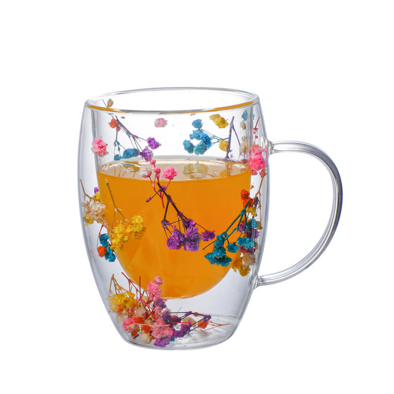 Tasse à sable en verre double flux Lighteme