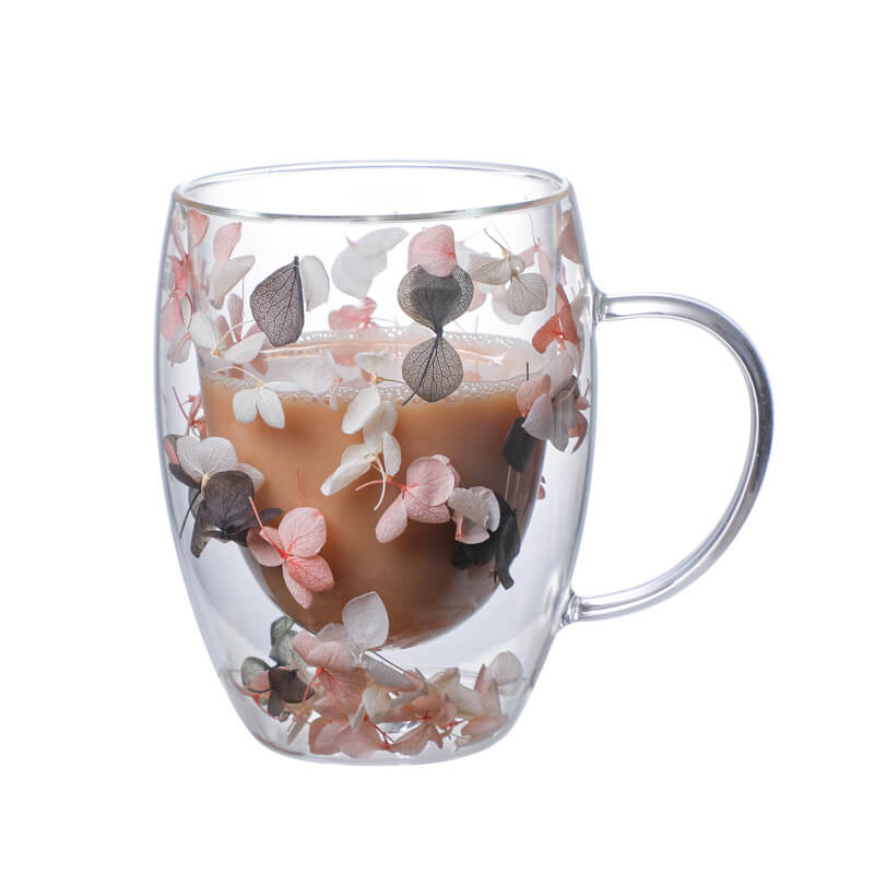 Tasse à sable en verre double flux Lighteme