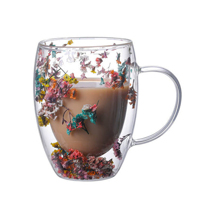 Tasse à sable en verre double flux Lighteme