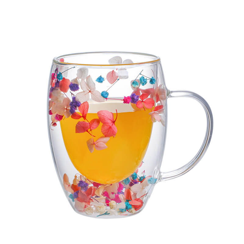 Tasse à sable en verre double flux Lighteme