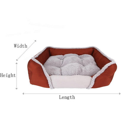 Lighteme Dual-Use Cushion Breathable Dog Nest Bed (4 colors & 4 sizes)