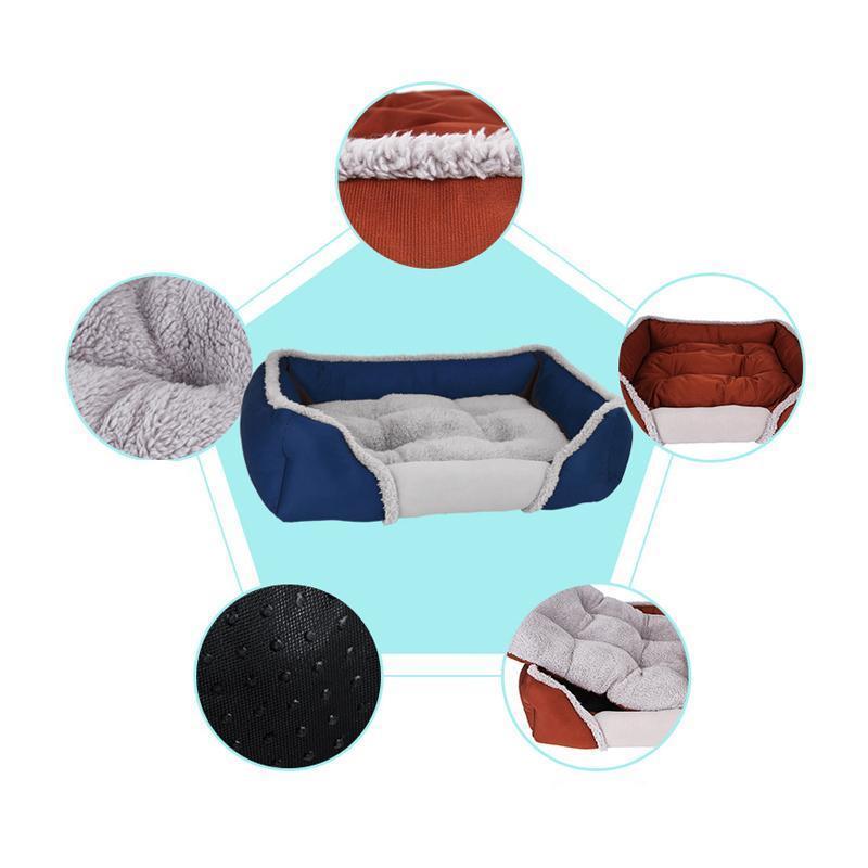 Lighteme Dual-Use Cushion Breathable Dog Nest Bed (4 colors & 4 sizes)