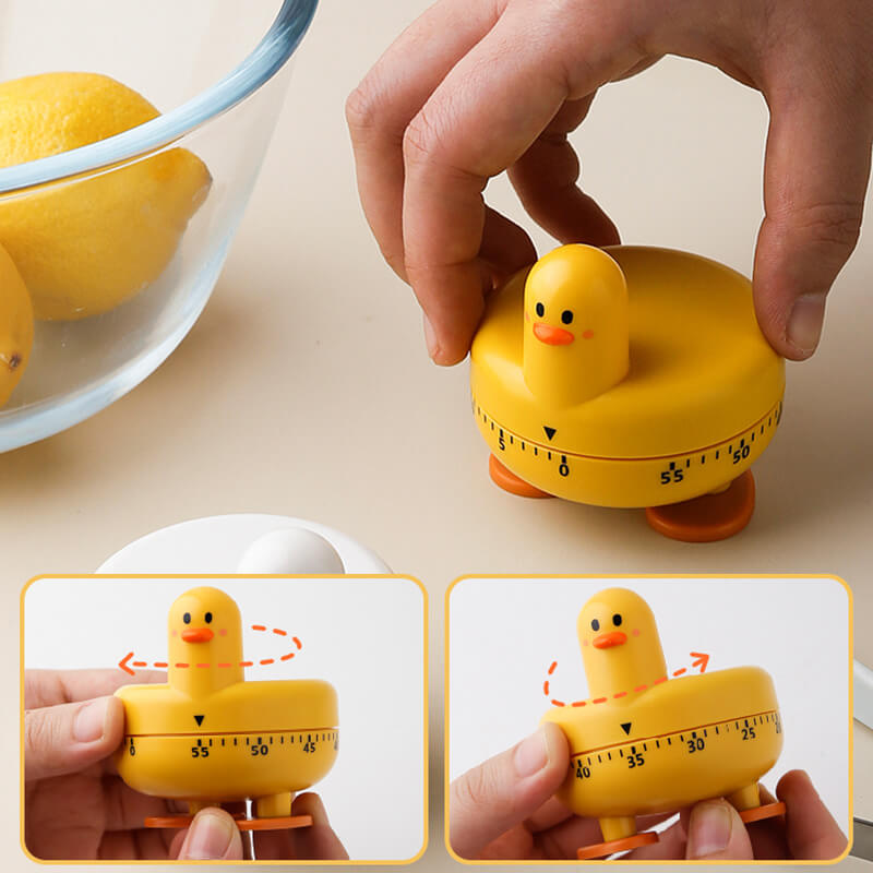 Minuteur de cuisson Lighteme en forme de canard