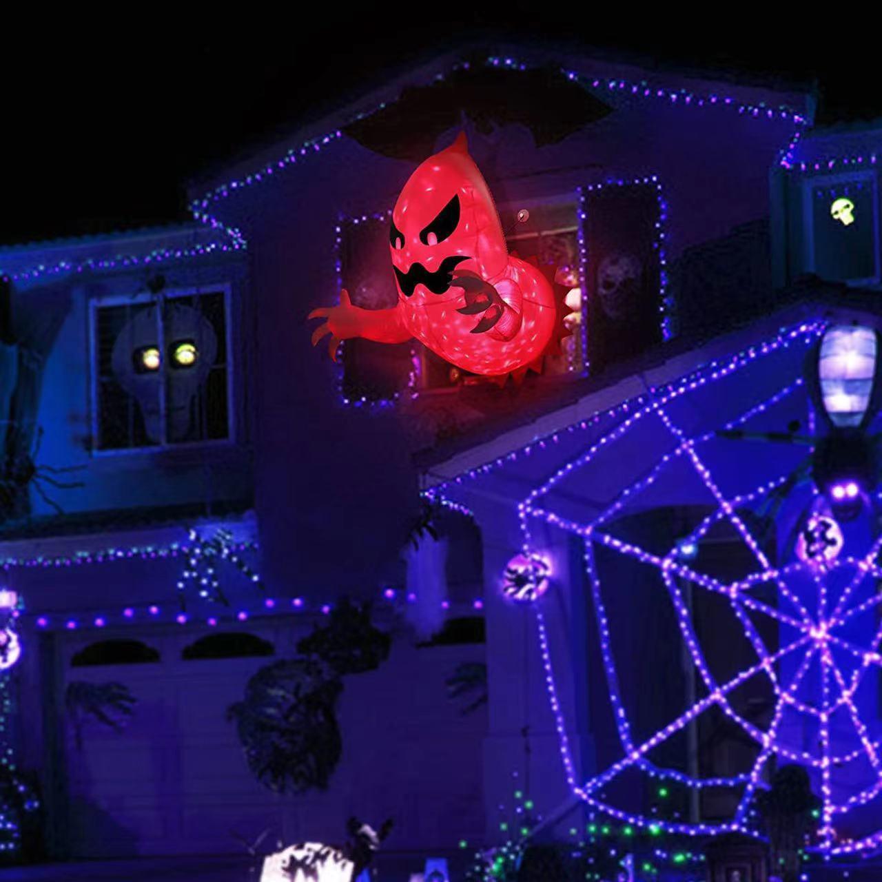 Décoration gonflable fantôme d'Halloween Lighteme